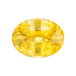 Sapphire Oval 2.06 carat Yellow Photo