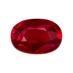Ruby Oval 0.89 carat Red Photo