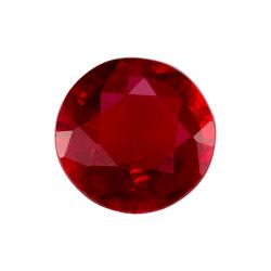 Ruby Round 0.51 carat Red Photo