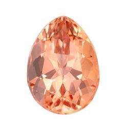 Topaz Pear 1.33 carat Pink Orange Photo