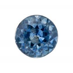 Sapphire Round 0.71 carat Blue Green Photo