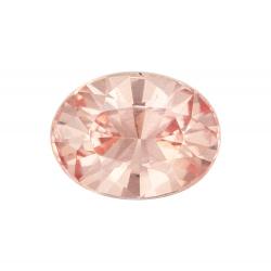 Sapphire Oval 1.04 carat Pink Orange Photo