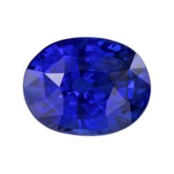 Sapphire Oval 1.02 carat Blue Photo