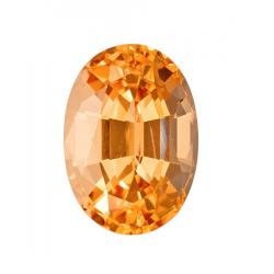 Topaz Oval 2.32 carat Yellow Orange Photo