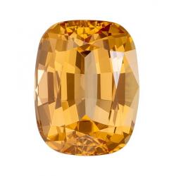 Topaz Cushion 2.92 carat Pink Orange Photo