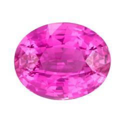 Sapphire Oval 4.06 carat Pink Photo