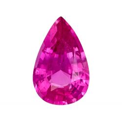 Sapphire Pear 3.08 carat Pink Photo