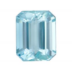 Aquamarine Emerald 2.20 carat Blue Photo