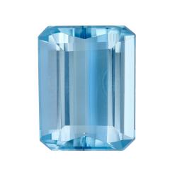 Aquamarine Emerald 1.87 carat Blue Photo