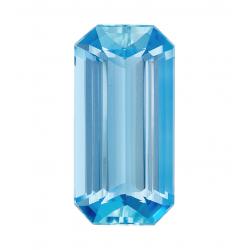Aquamarine Emerald 3.45 carat Blue Photo