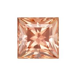 Topaz Square 0.85 carat Pink Orange Photo