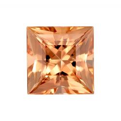 Topaz Square 1.28 carat Pink Orange Photo