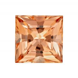 Topaz Square 1.74 carat Pink Orange Photo