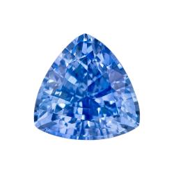 Sapphire Trillion 0.92 carat Blue Photo