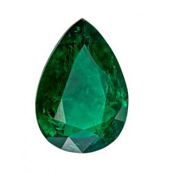 Emerald Pear 4.21 carat Green Photo