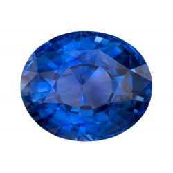 Sapphire Oval 4.18 carat Blue Photo