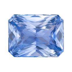 Sapphire Radiant 4.07 carat Blue Photo