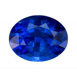 Sapphire Oval 3.50 carat Blue Photo