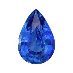 Sapphire Pear 4.04 carat Blue Photo