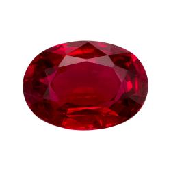 Ruby Oval 1.07 carat Red Photo