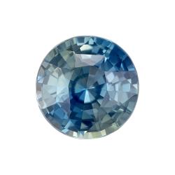 Sapphire Round 1.20 carat Blue Green Photo