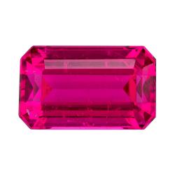 Tourmaline Emerald 2.34 carat Red Purple Photo