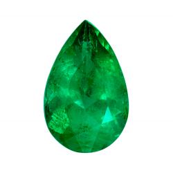 Emerald Pear 0.73 carat Green Photo