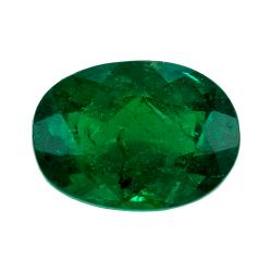 Emerald Oval 0.80 carat Green Photo