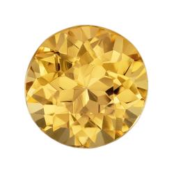 Topaz Round 1.12 carat Yellow Orange Photo