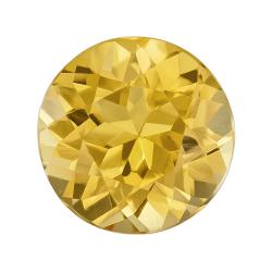 Topaz Round 0.77 carat Yellow Orange Photo