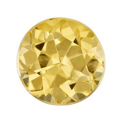 Topaz Round 0.92 carat Yellow Orange Photo