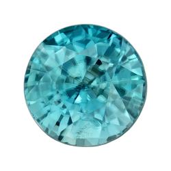 Zircon Round 1.43 carat Blue Photo