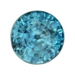 Zircon Round 1.41 carat Blue Photo