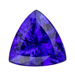 Tanzanite Trillion 2.87 carat Blue Purple Photo