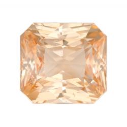 Sapphire Radiant 2.61 carat Pink Orange Photo