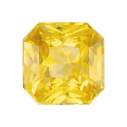 Sapphire Radiant 2.01 carat Yellow Photo