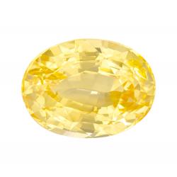 Sapphire Oval 1.54 carat Yellow Photo
