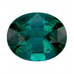 Tourmaline Oval 9.53 carat Blue Green Photo