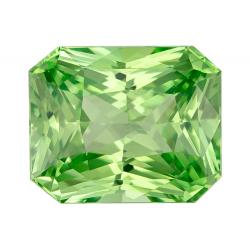 Garnet Radiant 3.38 carat Green Photo