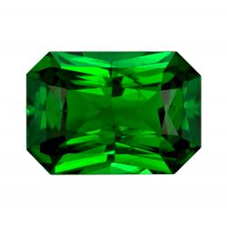 Garnet Radiant 1.26 carat Green Photo