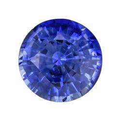 Sapphire Round 0.62 carat Blue Photo