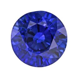Sapphire Round 0.92 carat Blue Photo