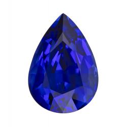 Sapphire Pear 1.35 carat Blue Photo