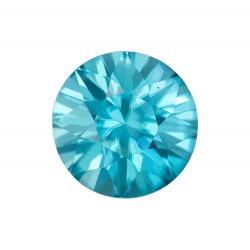 Zircon Round 1.41 carat Blue Photo