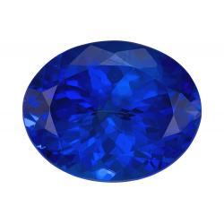 Tanzanite Oval 4.69 carat Blue Purple Photo