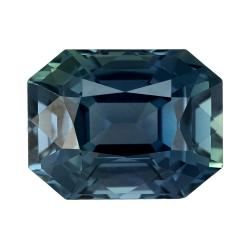 Sapphire Emerald 1.73 carat Blue Green Photo