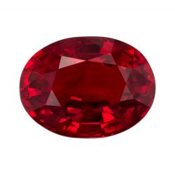 Ruby Oval 3.25 carat Red Photo