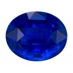 Sapphire Oval 8.21 carat Blue Photo