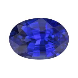 Sapphire Oval 1.23 carat Blue Photo