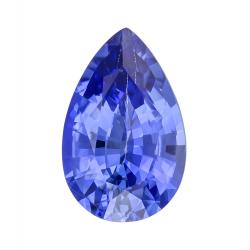 Sapphire Pear 0.90 carat Blue Photo